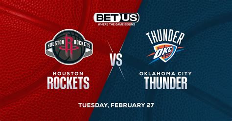 Rockets vs. Thunder Prediction, Player Props, Picks & Odds: .
